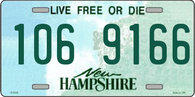NH license plate 1069166