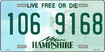 NH license plate 1069168