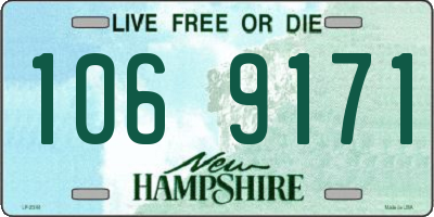 NH license plate 1069171
