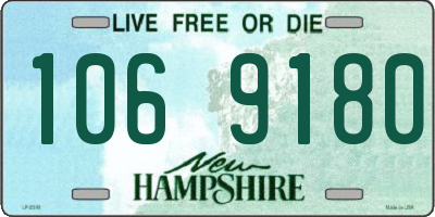 NH license plate 1069180