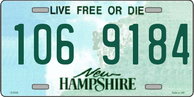NH license plate 1069184