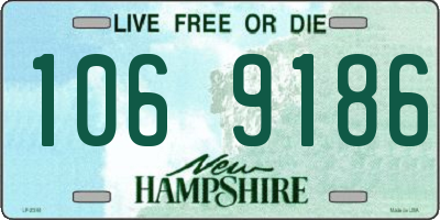 NH license plate 1069186