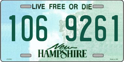 NH license plate 1069261
