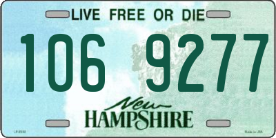 NH license plate 1069277