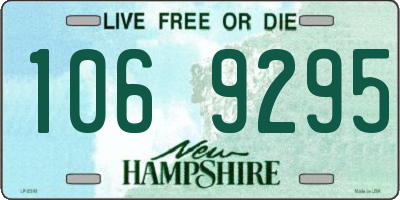 NH license plate 1069295