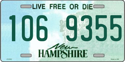 NH license plate 1069355