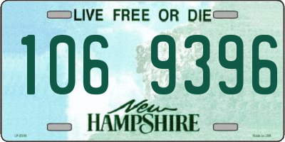 NH license plate 1069396