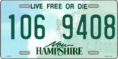 NH license plate 1069408