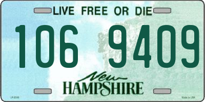 NH license plate 1069409