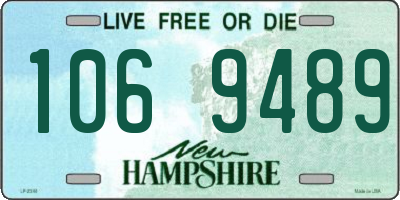 NH license plate 1069489