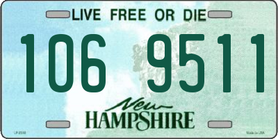 NH license plate 1069511