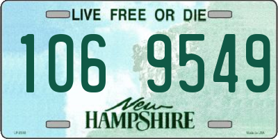 NH license plate 1069549
