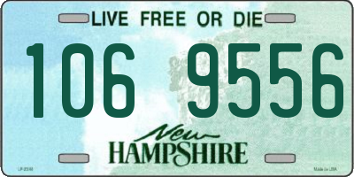 NH license plate 1069556