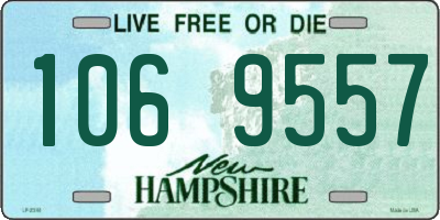 NH license plate 1069557