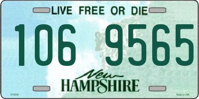 NH license plate 1069565