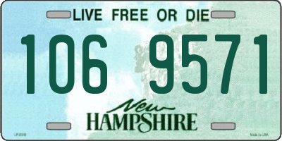 NH license plate 1069571