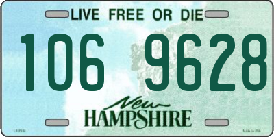 NH license plate 1069628
