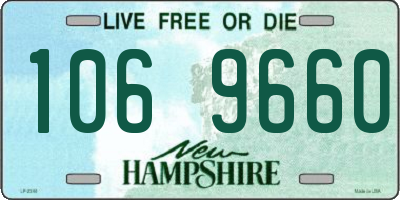 NH license plate 1069660