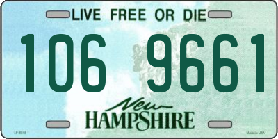 NH license plate 1069661