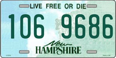 NH license plate 1069686