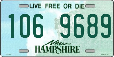 NH license plate 1069689