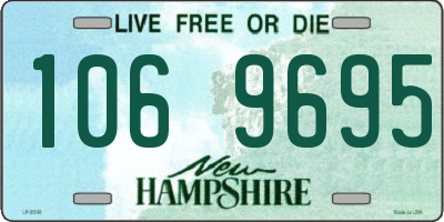 NH license plate 1069695