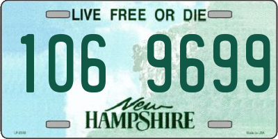 NH license plate 1069699