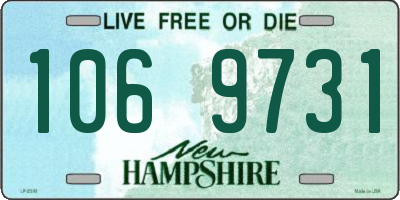 NH license plate 1069731