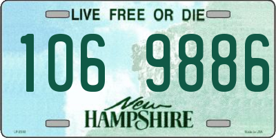 NH license plate 1069886