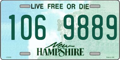 NH license plate 1069889
