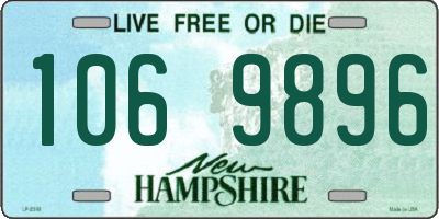 NH license plate 1069896