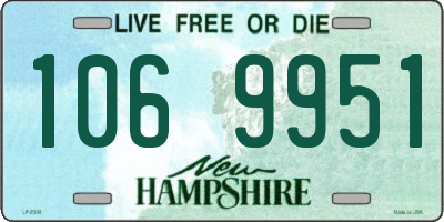 NH license plate 1069951