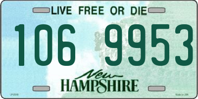 NH license plate 1069953