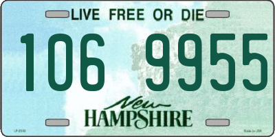 NH license plate 1069955