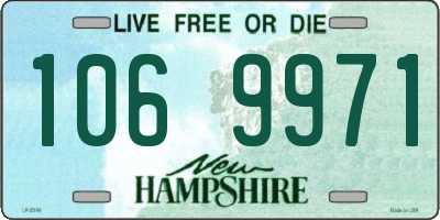 NH license plate 1069971