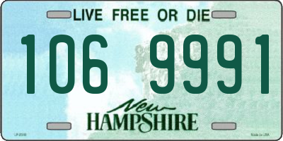 NH license plate 1069991