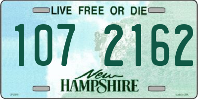 NH license plate 1072162