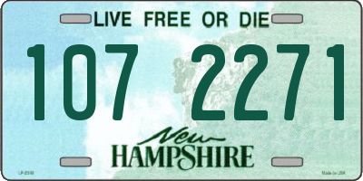 NH license plate 1072271