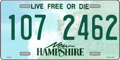 NH license plate 1072462