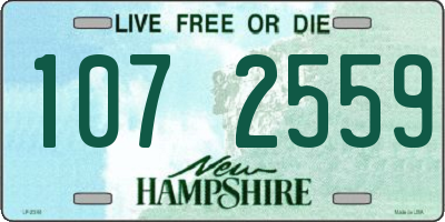 NH license plate 1072559