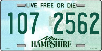 NH license plate 1072562
