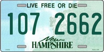 NH license plate 1072662