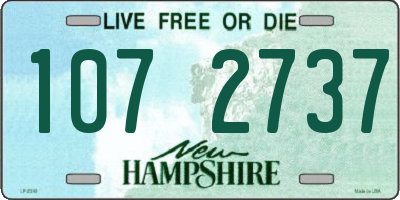 NH license plate 1072737