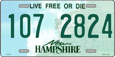 NH license plate 1072824