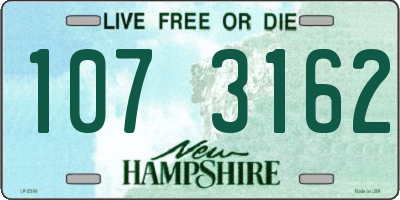 NH license plate 1073162