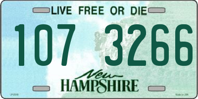 NH license plate 1073266