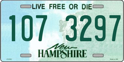 NH license plate 1073297
