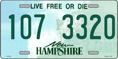 NH license plate 1073320