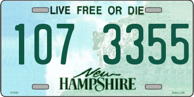 NH license plate 1073355