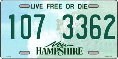NH license plate 1073362
